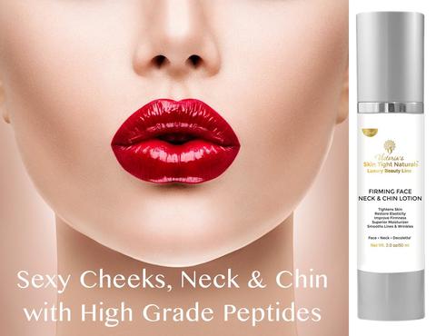 Firming Face, Neck & Chin Tightening Lotion Restores Elasticity Tone and Tightness!