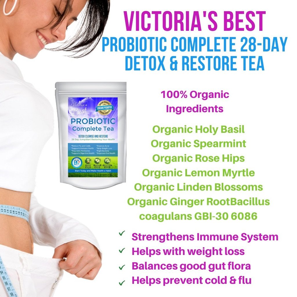 Probiotic Complete Tea 28 Day Healthy Detox