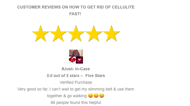 5 star review cellulite slims tones best cellulite detoxing fat burning cream